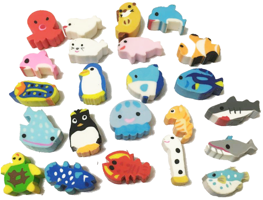 かわいいミニ消しゴム